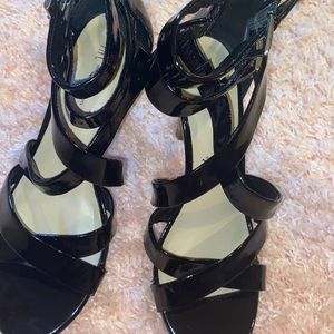 INC international concept black sandal 8